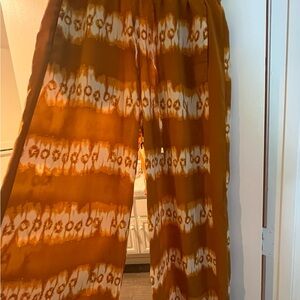 H&M Brown Tie-Dye Pants